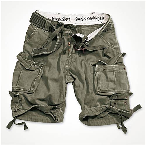 Division Shorts oliv