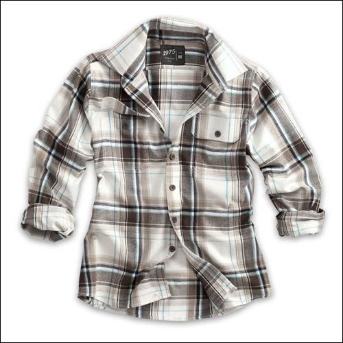 Holzfällerhemd braun karo