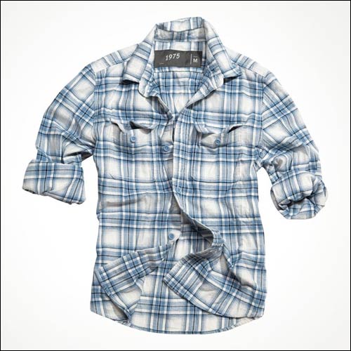 Holzfällerhemd navy karo