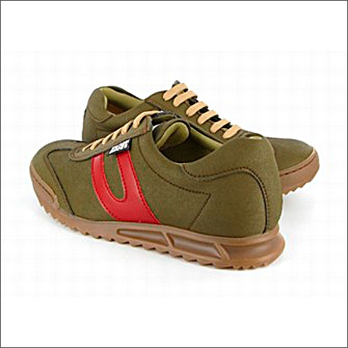 X Trainer Sneaker (Oliv/Rot)