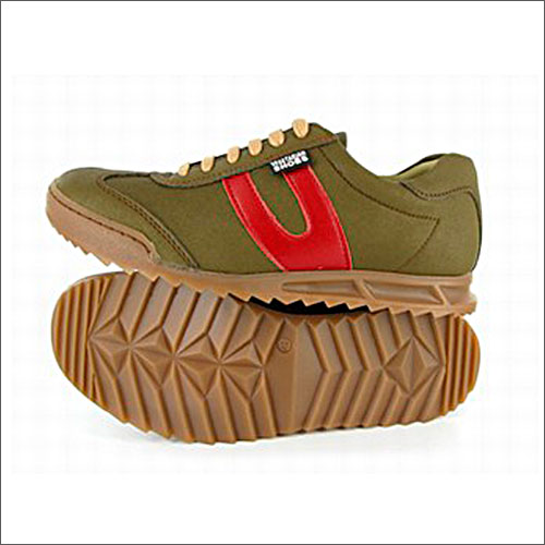 X Trainer Sneaker (Oliv/Rot)