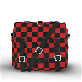 Kampftasche klein punkred