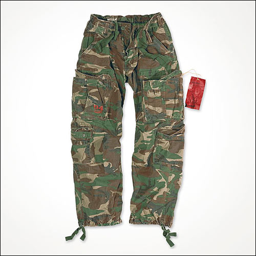 Airborne Vintage Hose woodland