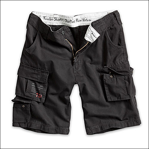Trooper Shorts schwarz