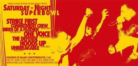 CRR Showcase Belgien Poster