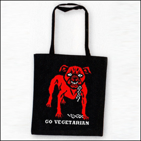 Go Vegetarian - Tasche (Henkel lang)