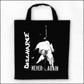 Discharge - Never Again Tasche (Henkel kurz)