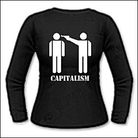 Capitalism - Girlie Longsleeve