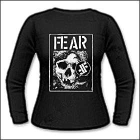 Fear - Skull Girlie Longsleeve