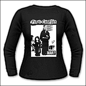 Final Conflict - War? Girlie Longsleeve