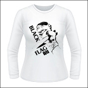 Black Flag - My War Girlie Longsleeve