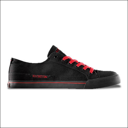 Macbeth Matthew Sneaker (Schwarz/Rot)