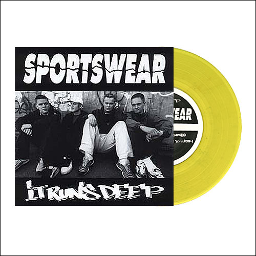 1 7"/ 2 LP/ 1 CD Bundle incl. Sportswear second 7" on yellow