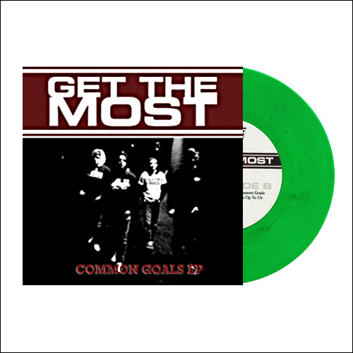 1 7"/ 2 LP/ 1 CD Bundle incl. Get The Most first 7" on green