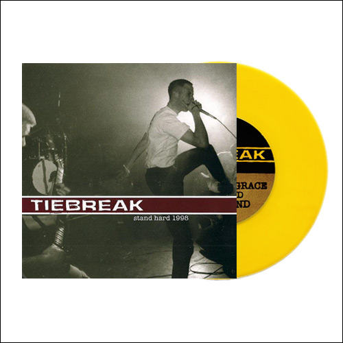3 7"/ 1 CD Bundle incl. Tiebreak 7" on yellow Vinyl