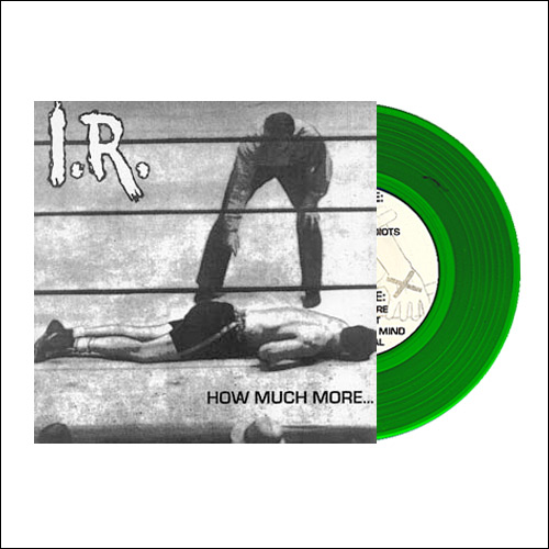 3 7"/ 1 CD Bundle incl. Insurance Risk 7" on green Vinyl