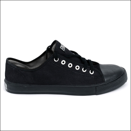Black Cap Low Top Sneaker schwarz/ schwarz