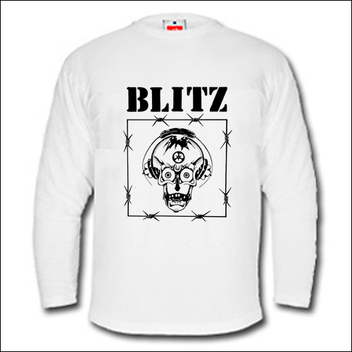 Blitz - Razor Skull Longsleeve