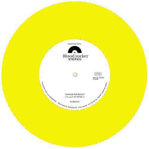 Warhead - Change The Reality 7" (yellow Vinyl)