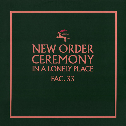 New Order - Cermony 12" (Version 1)