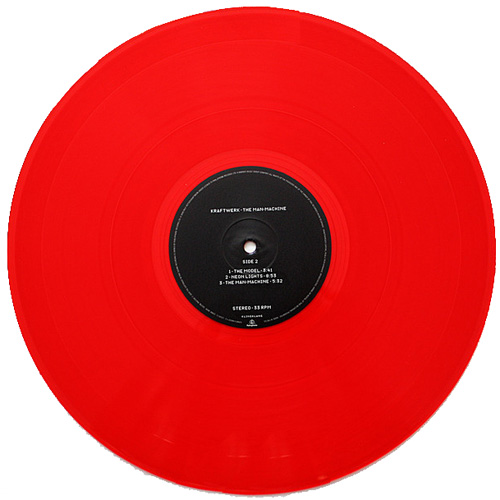 Kraftwerk - The Man-Machine LP (rotes Vinyl)