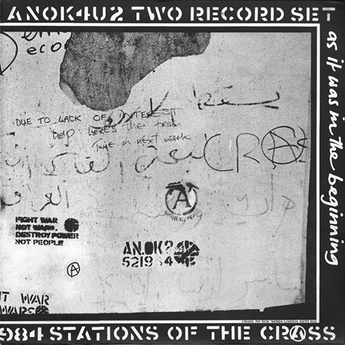 Crass - Stations Of The Crass 2xLP