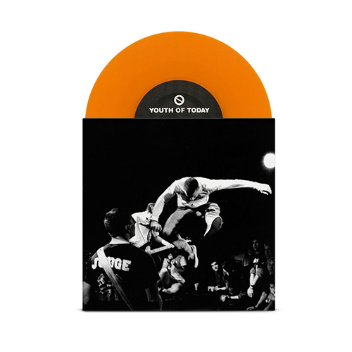 Youth Of Today - s/t 7" (orange vinyl)