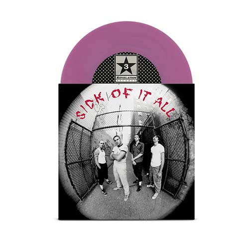 Sick Of It All - s/t 7" (violet vinyl)