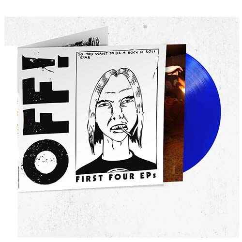 Off! - First Four EP's LP (blue vinyl)