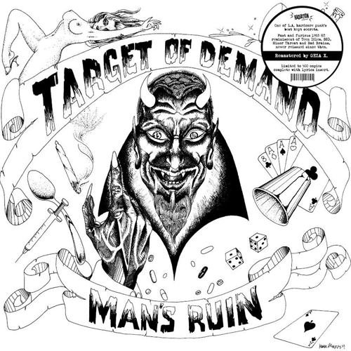Target Of Demand - Man Ruin's LP