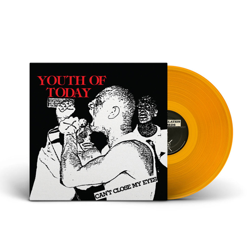 Youth Of Today - Can't Close My Eyes LP (orange vinyl)