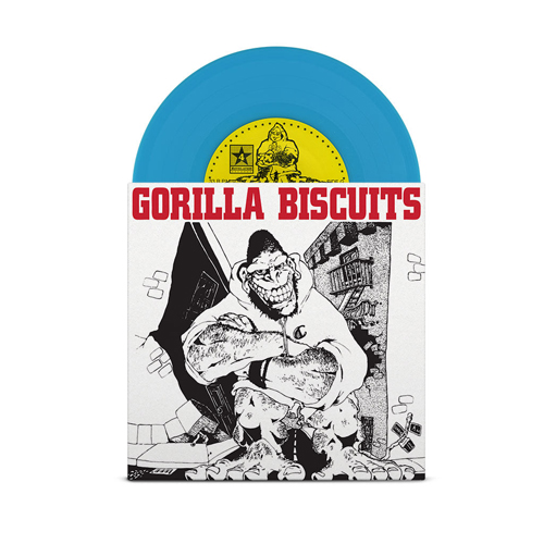 Gorilla Biscuits - s/t 7" (turquoise vinyl)