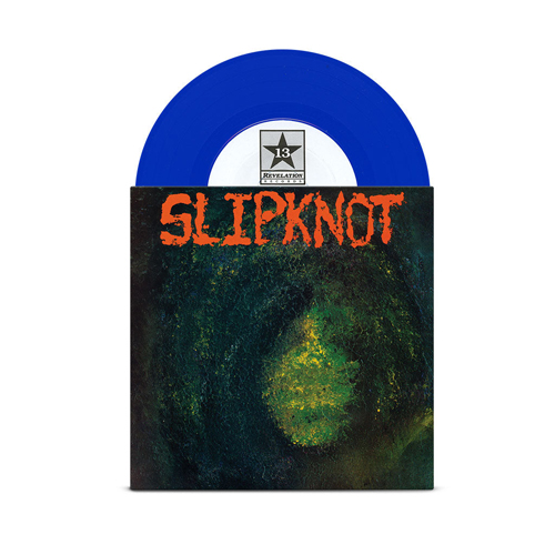 Slipknot- s/t 7" (blue vinyl)