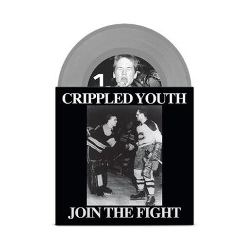 Crippled Youth - Join The Fight 7" (silver vinyl)