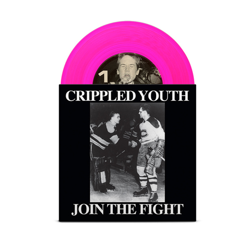 Crippled Youth - Join The Fight 7" (pink vinyl)