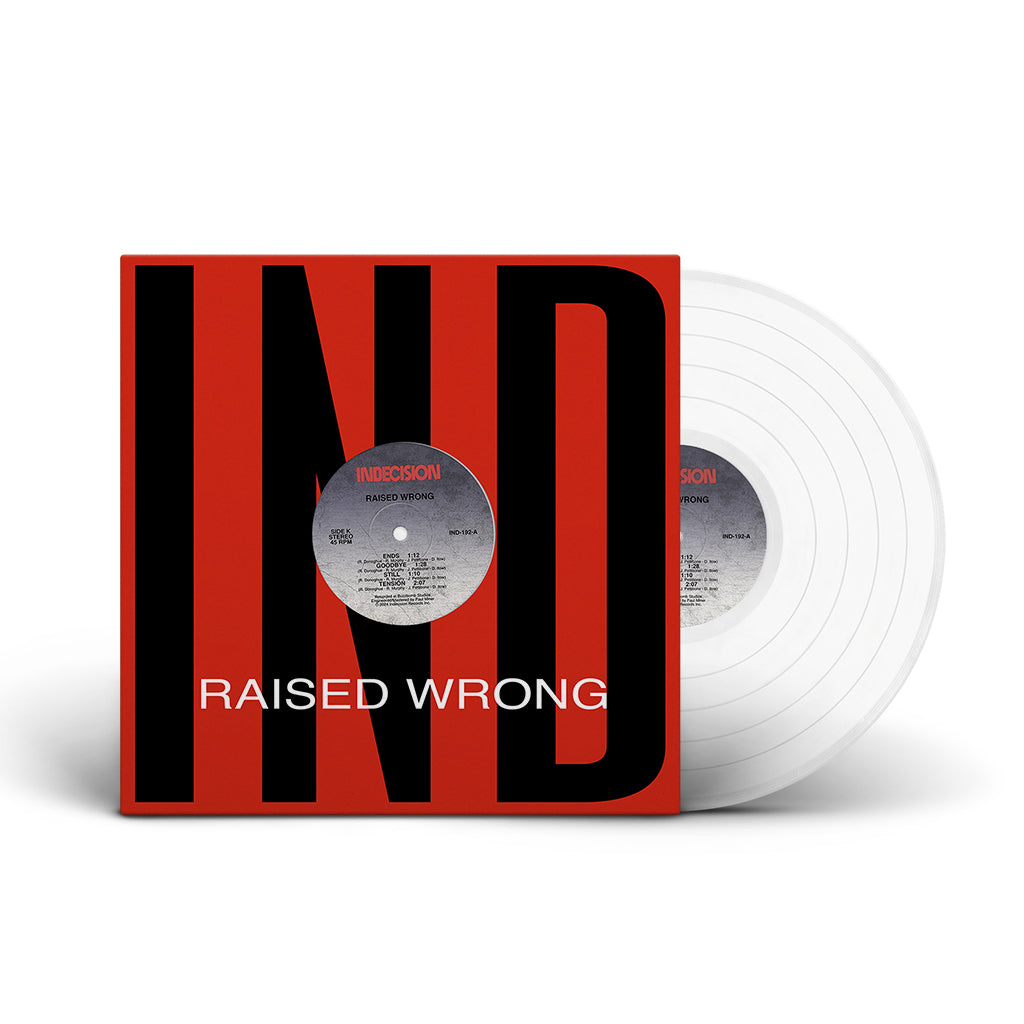 Raised Wrong - s/t 12" (clear vinyl)