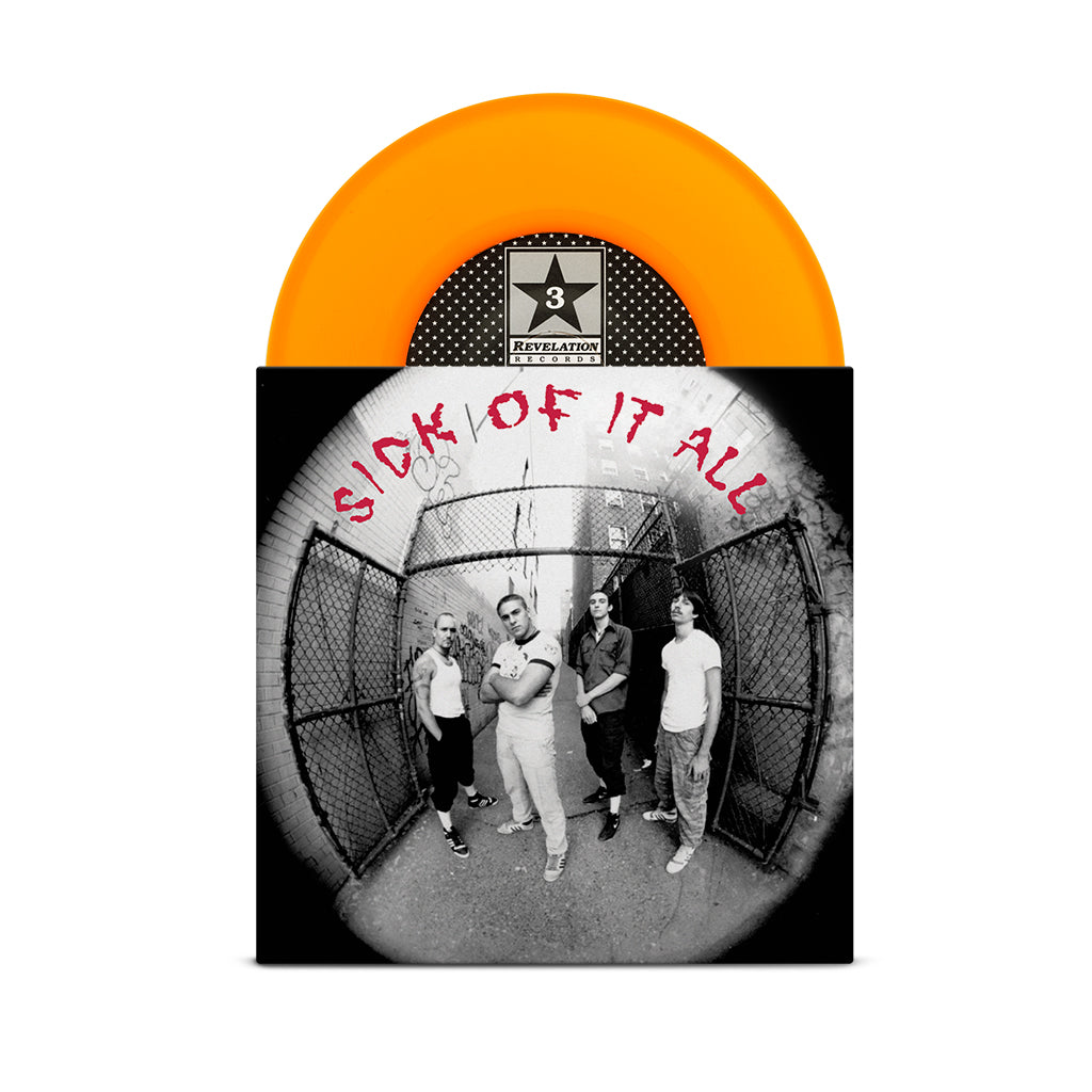 Sick Of It All - s/t 7" (orange vinyl)